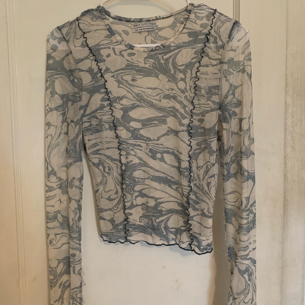 Urban Outfitters mesh long sleeve